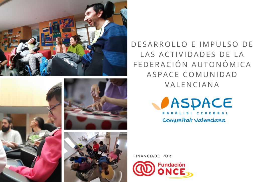 “Desarrollo e Impulso de las actividades de la Federación Autonómica ASPACE Comunidad Valenciana”